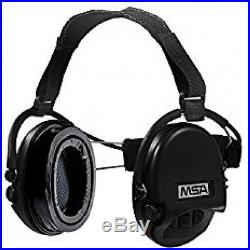 MSA Sordin Supreme PRO With Black Cups Neckband Electronic Earmuff Equipped