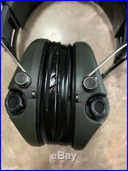 MSA Sordin Supreme Pro X Earmuff, Black Leather Band Headset, Gel Inserts