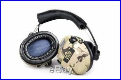 MSA Sordin Supreme Pro X Neckband CAMO Edition Electronic Earmuff slim