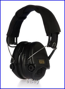 MSA Sordin Supreme Pro X Premium Edition Electronic Earmuff with black headband