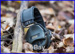 MSA Sordin Supreme Pro X Standard Edition Electronic Earmuff with black leat
