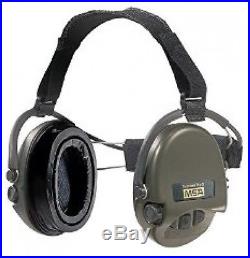 MSA Sordin Supreme Pro X With Green Cups Neckband Electronic Earmuff With