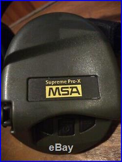 MSA Supreme Pro-X, Neckband Black Green cups