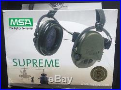 MSA Supreme Pro X Neckband Hearing protection 76302-X-10 EN352
