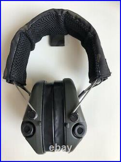 MSA Supreme Pro-X, with custom One Shot brand headband cover & Gel Ear seals