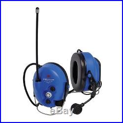 MT7H7B4010-NA-50 Electronic Ear Muff, 25dB, Blue