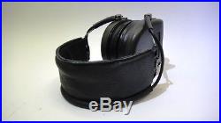 Msa Sordin Supreme Pro-x/l Green Cups Leather Headband, Electronic Earmuff
