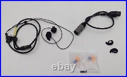 NACRE QUIET PRO Tactical Headset Dual Type with Motorola XTS Connector Boxed