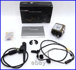 NACRE QUIET PRO Tactical Headset Single Type For Motorola XTS Series Boxed