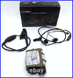 NACRE QUIET PRO Tactical Headset Single Type For Motorola XTS Series Boxed