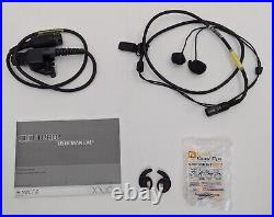 NACRE QUIET PRO Tactical Headset Single Type For Motorola XTS Series Boxed