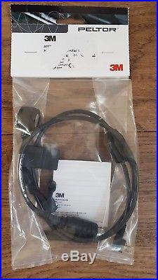 NEW 3M, Peltor, ComTac Electronic Ear Defence with Boom Mic
