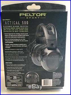 NEW 3M Peltor Sport Tactical 500 Electronic Hearing Protector #TAC500-OTH