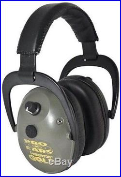 NEW Pro Ears GS-P300-G GREEN Predator Gold NRR 26 Electronic Ear Muffs