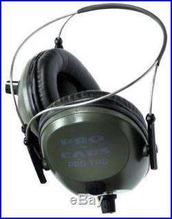 NEW Pro Ears GS-PT300-G-BH GREEN Tac Plus Gold NRR 26 Ear Muffs N Style