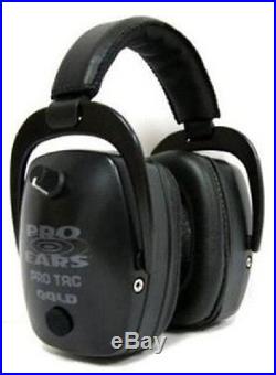 NEW Pro Ears GS-PTM-B BLACK Pro Tac Mag Gold NRR 30 Electronic Ear Muffs N Style