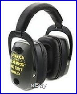 NEW Pro Ears GS2-DIM-U-B BLACK Pro Tekt Mag Gold NRR 33 Electronic Ear Muffs