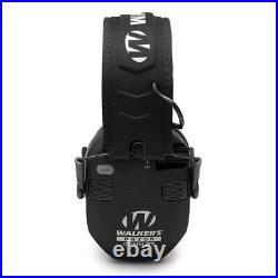 NEW-Walker's Razor Slim Electronic Quad Muff with Bluetooth Black- FREESHIP