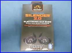 NEW Walker's Silencer 2.0 Bluetooth Rechargeable Ear Buds GWP-SLCR2-BT