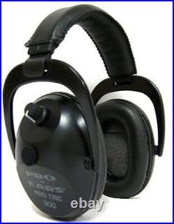 New Pro Tac Plus Gold Electronic ear and hearing protection NRR 26 Earmuff Black