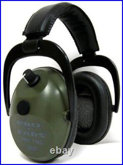 New Pro Tac Plus Gold Electronic ear and hearing protection NRR 26 Earmuff Black