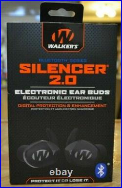 New Walkers Game Ear Bluetooth Silencer 2.0 Rechargeable Bud Set GWP-SLCR2-BT 88