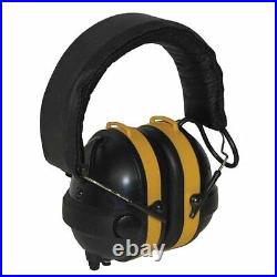 NoiseBuster Electronic Noise Canceling Safety Earmuffs, Ear Defender Protection