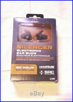 Open box, tested WALKERS Silencer Electronic ear buds 25db NRR r600 c1