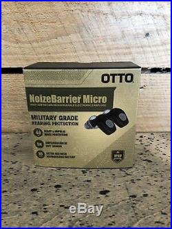 Otto NoizeBarrier High Definition Electronic Earplugs Micro Military Grade