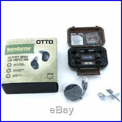 Otto NoizeBarrier High Definition Electronic Earplugs Rechargeable