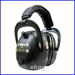 PEG2RMB Pro Ears Gold II 30 Electronic Hearing Protection Black