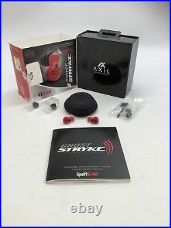 PRE-Owned- AXIL Ghost Stryke Electronic Ear Protection Earbuds-RED