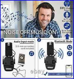 PROHEAR 030 Electronic Shooting Ear Protection Muffs with Bluetooth