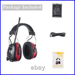 PROTEAR AM FM Hearing Protector with Bluetooth Technology, Noise Reduction Safet