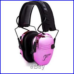 Pack'N Earmuffs Heat Chrome Plated Electronic Eyes & Ears Set 23NRR (Pink)