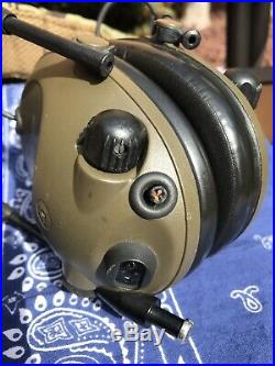 Peltor AOR2 Military Earmuff Electronic Hearing Protection Sordin MSA Lbt Crye