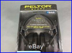 Peltor Bluetooth Sport Tactical 500 Electronic Earmuffs 26dB Noise Reduction New