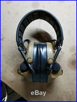 Peltor COMTAC Hearing Defender Electronic Ear Pro Headset with Gel Cups Free Ship