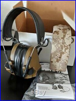 Peltor ComTac III Hearing Defender Electronic Earmuffs withOC Tactical/AOR1