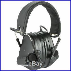 Peltor Comtac III Defender Electronic Ear Protection Black 20db NRR