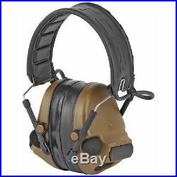 Peltor Comtac III Defender Hearing Protection Coyote 20dB Noise Reduction