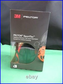 Peltor Ear Defenders SportTac Electronic Shooting Hearing Protection 3M