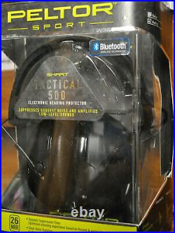 Peltor Sport 500 SmartTactical Electronic Hearing Protector with Bluetooth 26 NRR