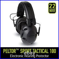 Peltor Sport Tactical 100 Electronic Hearing Protector, Ear Protection, NRR 2