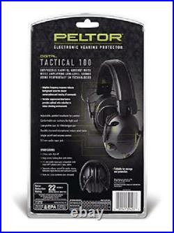 Peltor Sport Tactical 100 Electronic Hearing Protector, Ear Protection, NRR 22 d