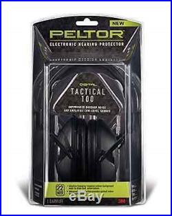 Peltor Sport Tactical 100 Electronic Hearing Protector (TAC100) 4 Pack