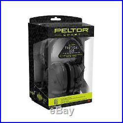 Peltor Sport Tactical 300 Electronic Hearing Protector, Black, TAC300-OTH