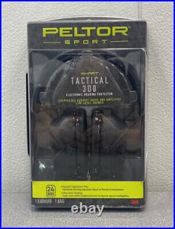 Peltor Sport Tactical 300 Electronic Hearing Protector TAC300-OTH Earmuff NEW