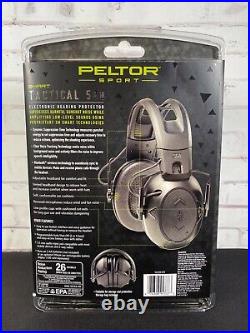 Peltor Sport Tactical 500 26db Bluetooth Electronic Earmuffs (TAC500-OTH), New