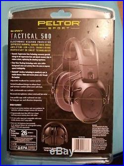 Peltor Sport Tactical 500 Electronic Bluetooth Earmuffs